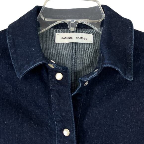 Samsoe Samsoe Jean Denim Dress Indigo - Picture 6 of 10